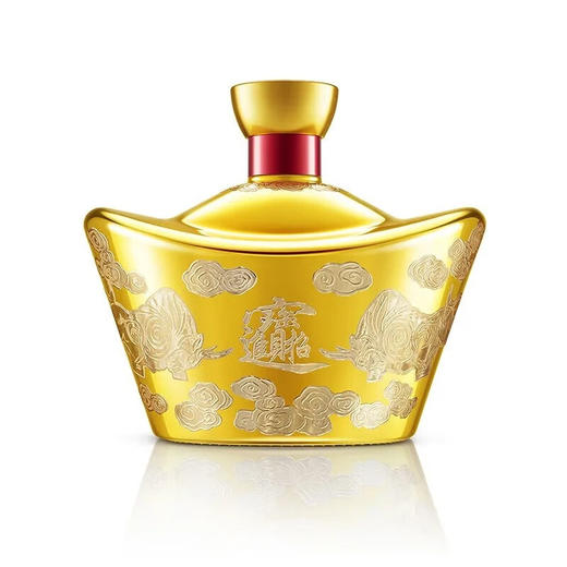 【健康礼赠】五粮液  52度 黄金酒松茸酒 1.5L*1瓶礼盒装 商品图2