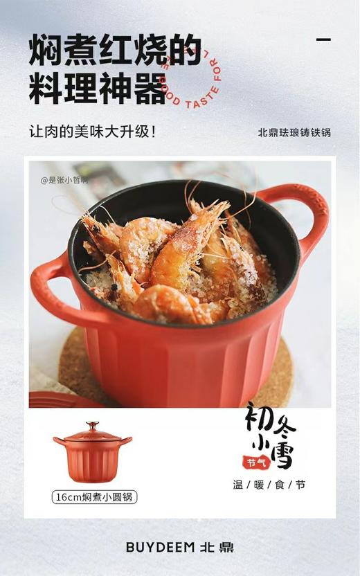 (包邮)北鼎 CP541/焖煮小圆锅（三种颜色） 商品图2
