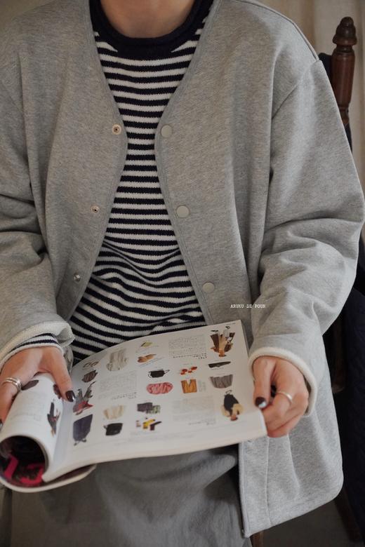 (5折) HARVESTY 棉质中性款夹克短外套 商品图1