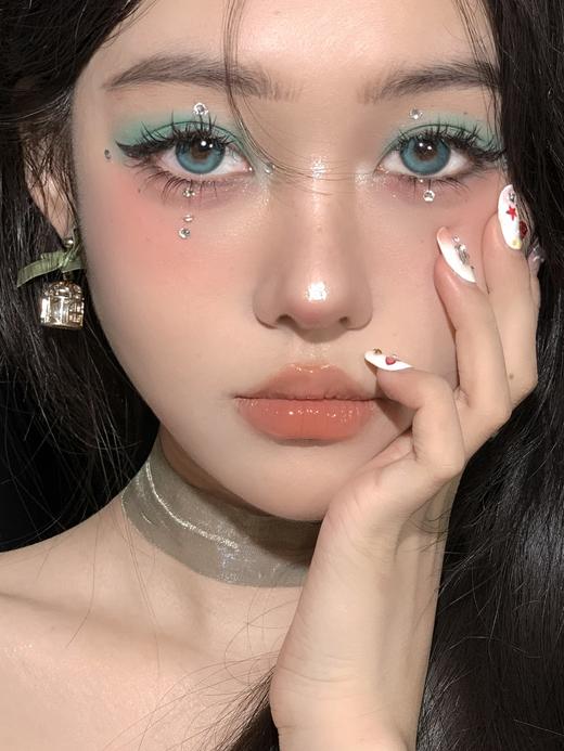 Pupil Magic 波光蓝麟/闪银灯泡 灰/莫奈鸢尾 紫/荒野沙漠 棕 14.2mm 年抛 商品图3