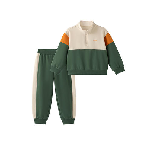 英氏儿童套装春秋款男女童运动休闲卫衣收脚裤 商品图5