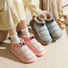 新款秋冬季，情侣防水厚软底棉拖鞋。女包跟月子鞋，室内外穿男女同款。保暖舒适，不受季节限制。瞬间点燃你的时尚温度，引领城市潮流。尽情展示你的个性，享受时尚与舒适的完美结合！ 商品缩略图3