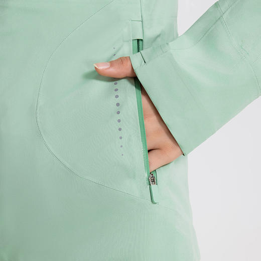 哈瓦塔新款运动防风衣舒适时尚防风防雨冲锋衣外套 商品图9