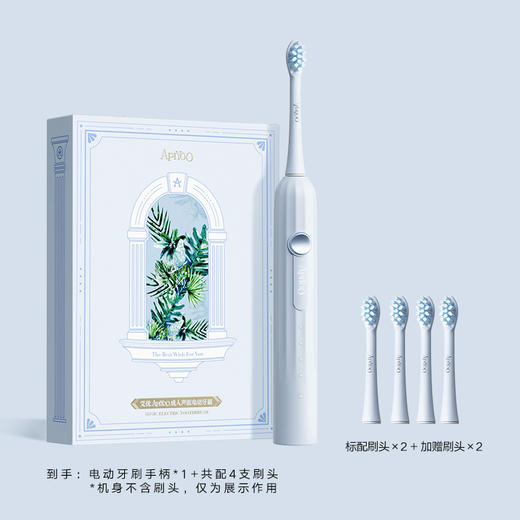【荷兰艾优 Apiyoo】T1-A-F成人声波电动牙刷 -（T1-A-F） 商品图2