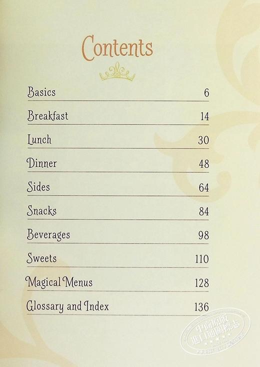 预售 【中商原版】迪士尼公主食谱 The Disney Princess Cookbook 英文原版 Disney Books 亲子食谱 学习烹饪 商品图3