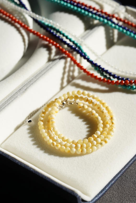 五种材质的Mini（蜜蜡、南红、翡翠、绿松、青金） 商品图10