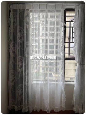 这窗帘也太仙了吧