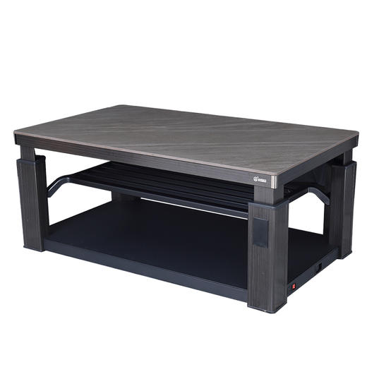 火焰山上下发热无炉款天威系列 电暖桌语音升降取暖桌电暖炉商用长方形烤火桌电烤桌茶几暖菜板 商品图0