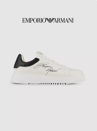 【特价商品不退不换】E ARMANI 休闲鞋男  X4X264XM670-N422【鞋底有膜，试穿小心】 商品图2