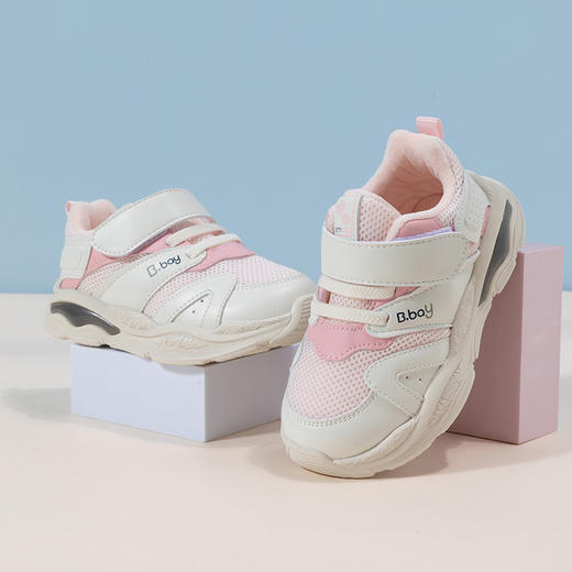 贝贝怡童鞋跑步鞋秋冬软底男女童机能鞋网面透气运动鞋子234X521 商品图10