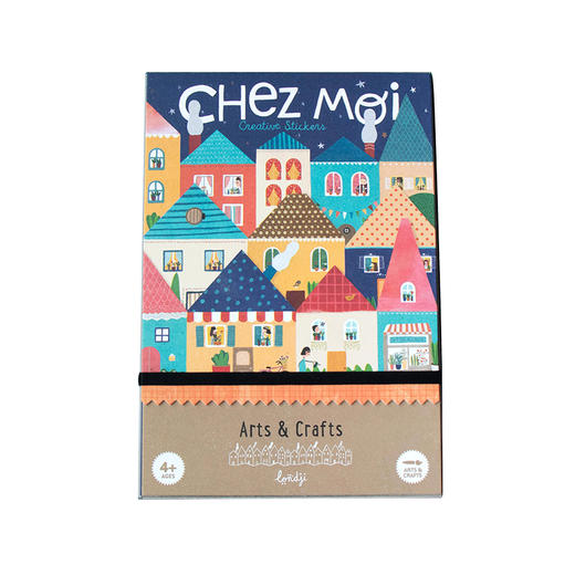 西班牙 londji 艺术玩具 贴贴我的家-AC014U 商品图0