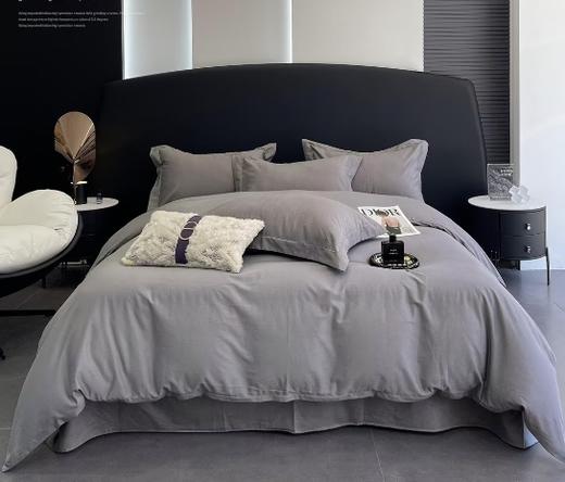 轻奢纯色火山磨毛四件套2.0*2.3m G117900032 商品图6