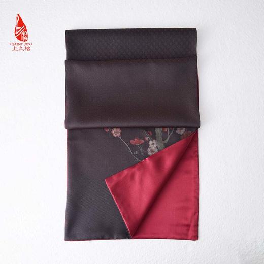 SAINTJOY上久楷 宋锦双面长巾 粉彩梅雀纹· SJ17127 商品图10