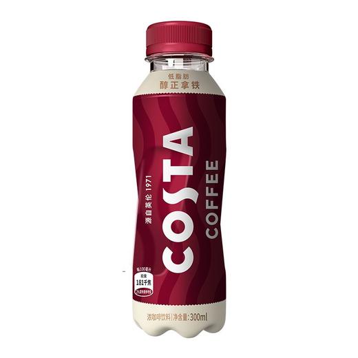 可口可乐 咖世家咖啡醇正拿铁 300ml/瓶 商品图0