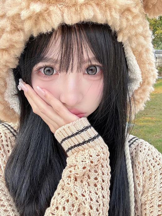 『大直径半年抛』 YEELENS-黑目莲-14.5mm【半年抛0-800度 无525/575】 商品图5