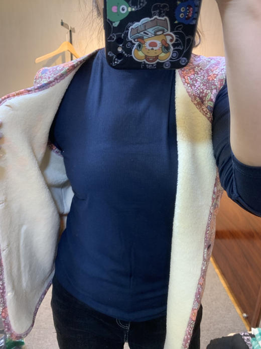 小碎花保暖百搭内搭超轻发热保暖马甲 商品图11