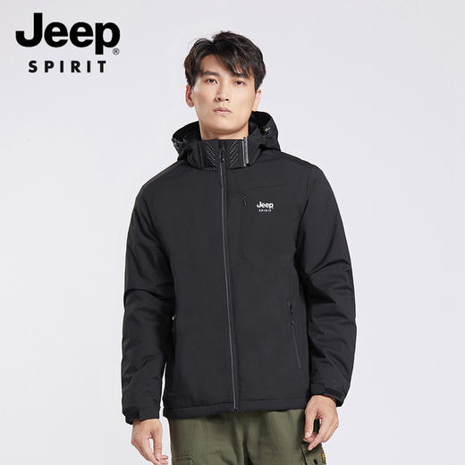 【亲肤摇粒绒 外防风内保暖】JEEP SPIRIT防风外套 商品图8