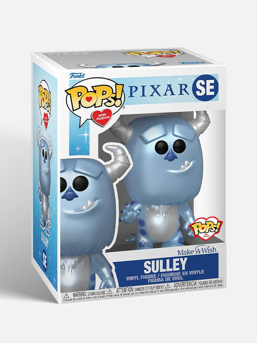 Funko POP Disney M.A.Wish Sulley(MT)动画 迪士尼毛怪苏利文许愿基金会金属款手办 63670 商品图4