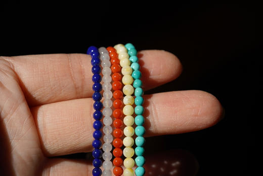 五种材质的Mini（蜜蜡、南红、翡翠、绿松、青金） 商品图5