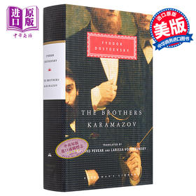 【中商原版】陀思妥耶夫斯基 卡拉马佐夫兄弟 英文原版 Everyman s Library Classics The Brothers Karamazov Fyodor Dostoevsky