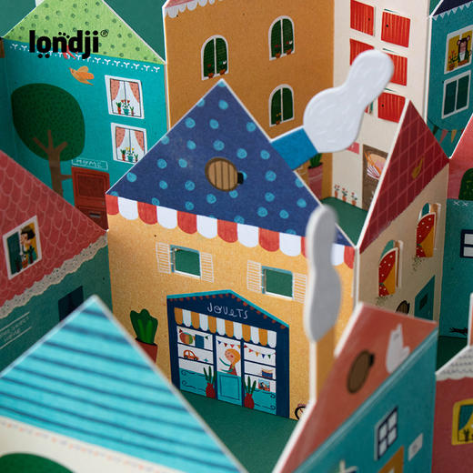 西班牙 londji 艺术玩具 贴贴我的家-AC014U 商品图5