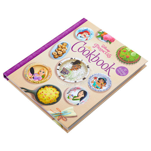 预售 【中商原版】迪士尼公主食谱 The Disney Princess Cookbook 英文原版 Disney Books 亲子食谱 学习烹饪 商品图1