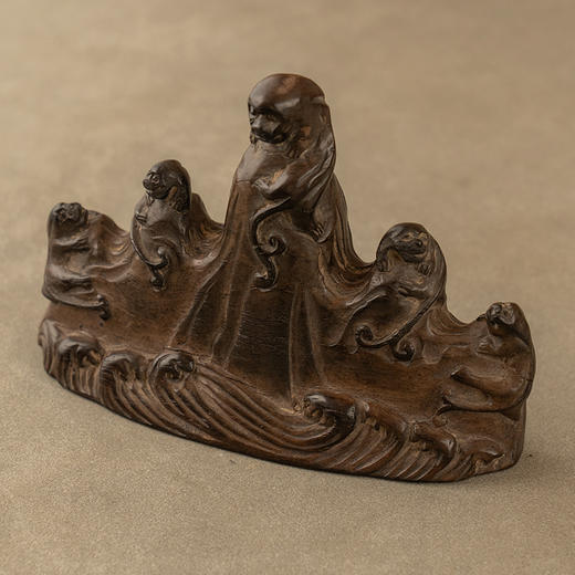 清 紫檀螭纹笔架山 商品图2