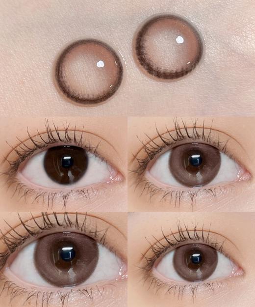 Pupil Magic 夜鹿冷灰/夜鹿雾粉/夜鹿麻黑 14.5mm 年抛 商品图7