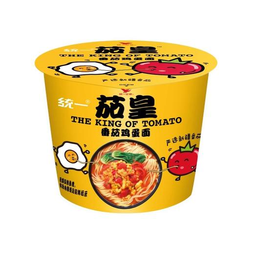 统一 茄皇番茄鸡蛋面 120g/碗 商品图0