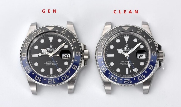 C厂劳力士一比一顶级复刻手表格林尼治型II系列m126710blnr-0002对比正品评测