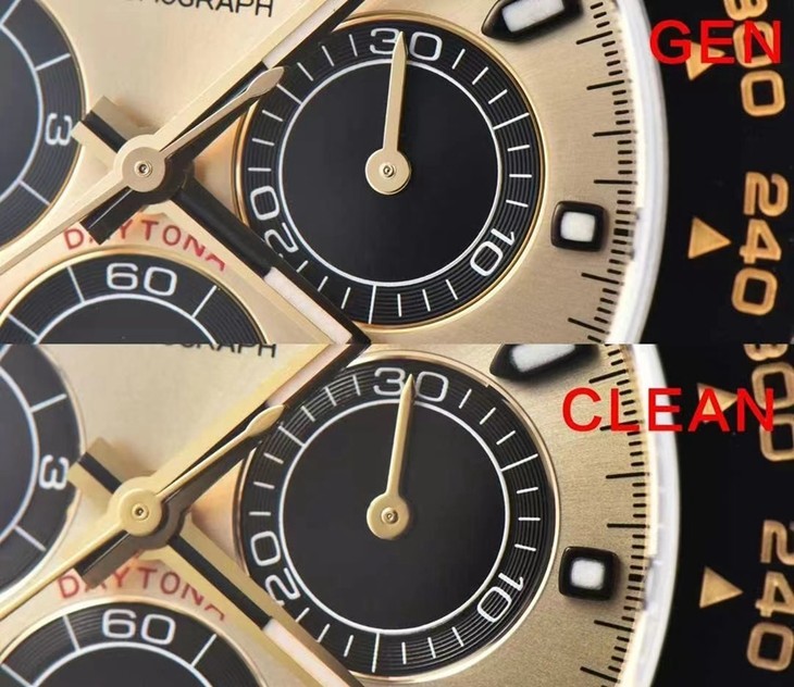 C厂劳力士迪通拿顶级复刻手表116518余文迪真假对比评测