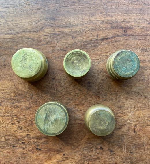 青铜钢笔墨水罐五件，顺丰包邮 商品图11