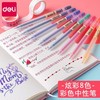 得力A119彩色中性笔学生刷题记号签字笔手账笔可爱笔芯水笔批发 商品缩略图0