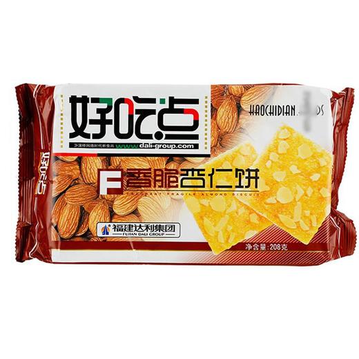 达利园 好吃点香脆杏仁饼 208g/包 商品图0