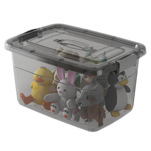 衣物收纳箱透明批发衣服收纳盒带盖塑料整理箱子特大号储物箱加厚 商品图4