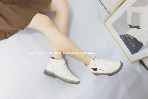 新品女士加绒牛津底百搭高帮休闲棉鞋963B35571（W） 商品图6