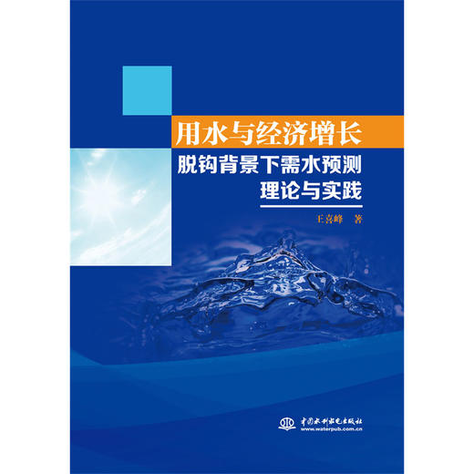 用水与经济增长脱钩背景下需水预测理论与实践 商品图0