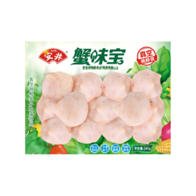 安井锁鲜装蟹味宝240g