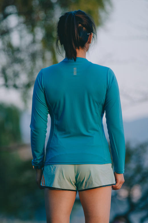 健牧 ‎起跑 女士跑步长袖T恤 商品图1