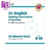 【中商原版】新的11+ GL 10分钟测试 英语拼写标点和语法9-10岁含在线版New 11+ GL 10-Minute Tests English Spelling Punctu 商品缩略图0