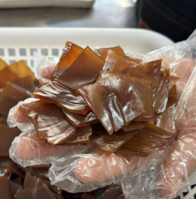 驴皮阿胶【纯手工】年终回馈送墨红玫瑰花