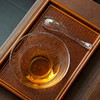 吉橙/大号碗/配大号勺 玻璃茶碗冷泡茶具绿茶专用分茶勺碗泡套装茶艺透明泡茶燕窝 商品缩略图1