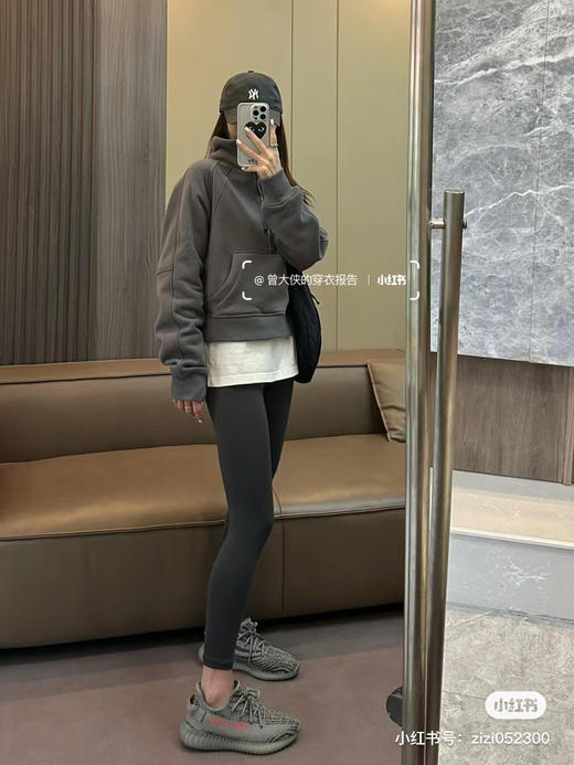 【捡漏】更新库存 LU家 薄绒 半拉链卫衣  每色都好看 商品图7