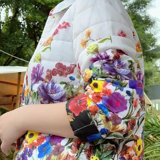 圣三利女装 印花薄棉服SL2031120 商品图4