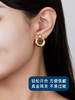【天猫同款】悦甄 璇艺 10k金素金耳夹k黄 商品缩略图3