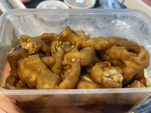 【WX代购】味多酸辣无骨鸡爪（500g) 商品图1