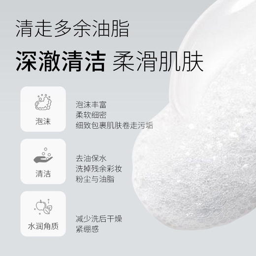 蜜雪儿水合水动态补水洁面泡沫100g清爽洗面奶 商品图2