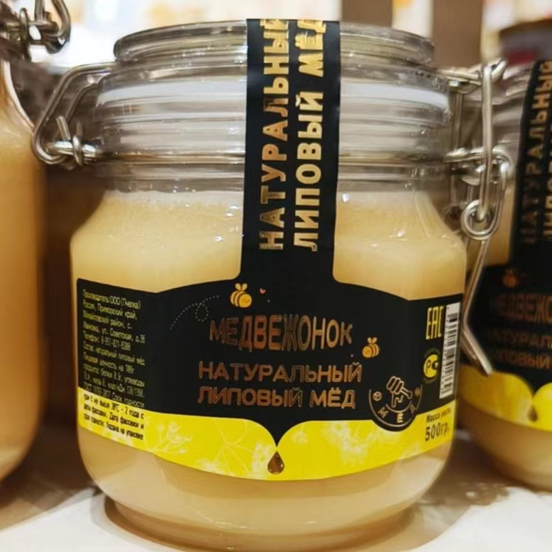 B1F【蜂蜜】C纯味熊牌椴树蜂蜜 500g