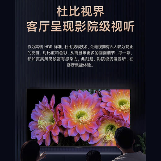 小米电视 ES系列 43/50/55/65/70/75英寸 4K超高清 MEMC动态补偿 画质轻旗舰 智能平板电视机 商品图4