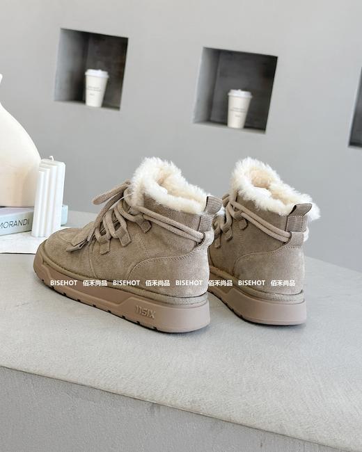 新品高帮女士磨砂牛皮高帮雪地靴938B35551（W） 商品图1